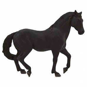 Фигурка - Жеребец Андалузский черный, размер 13,5 х 4 х 11 см. (Mojo, 387109)